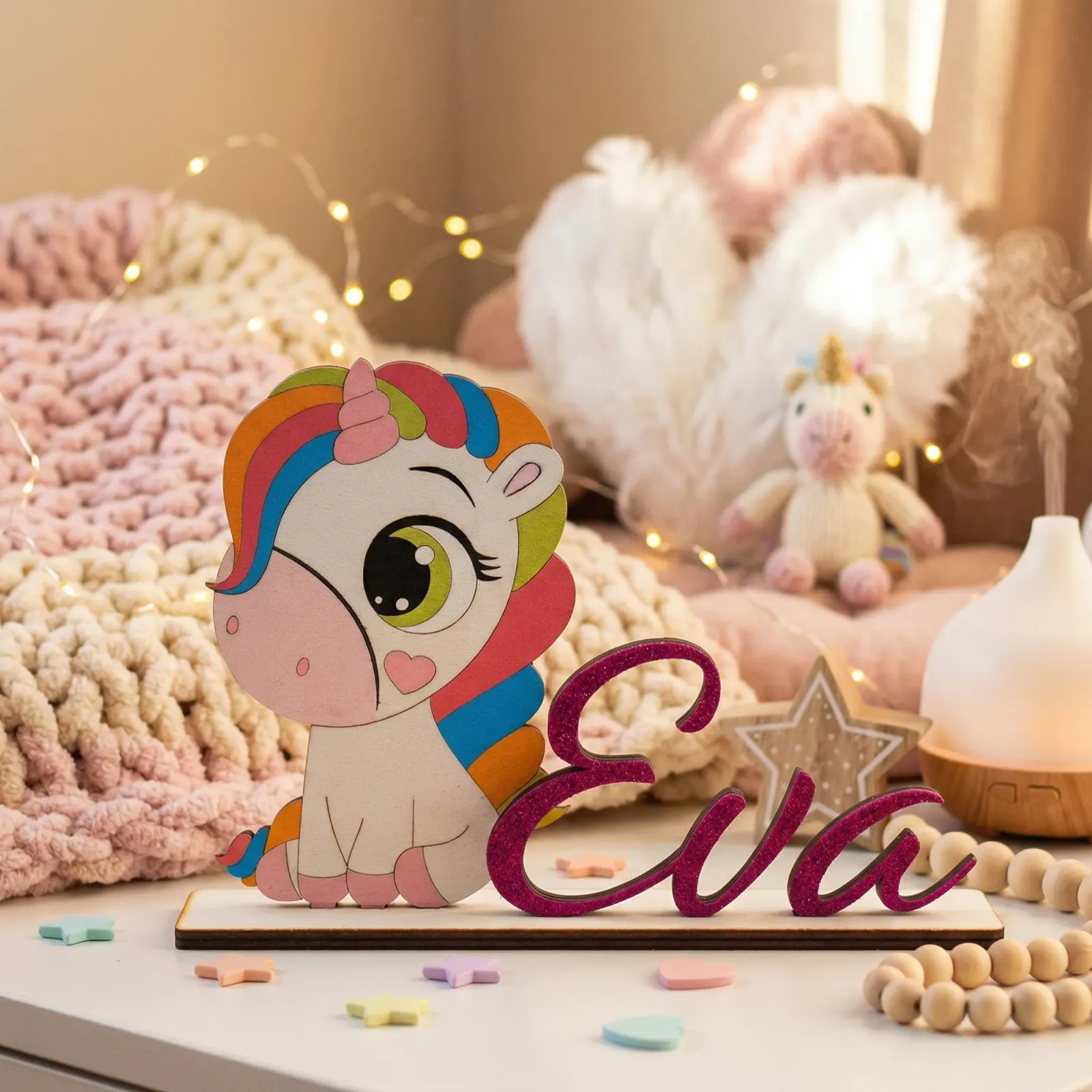 Unicorno con nome