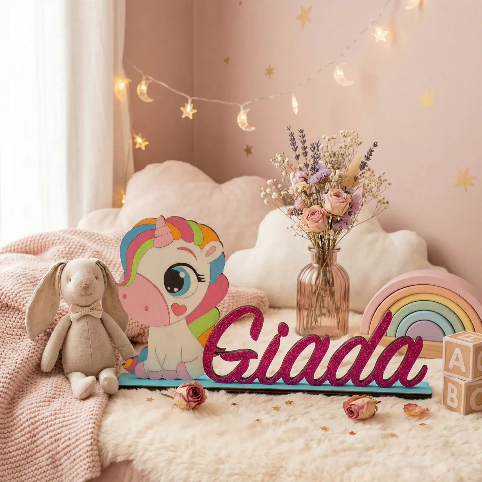 Unicorno con nome